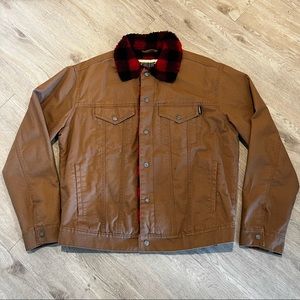 Chubbies Flannel Lined Trucker Jacket